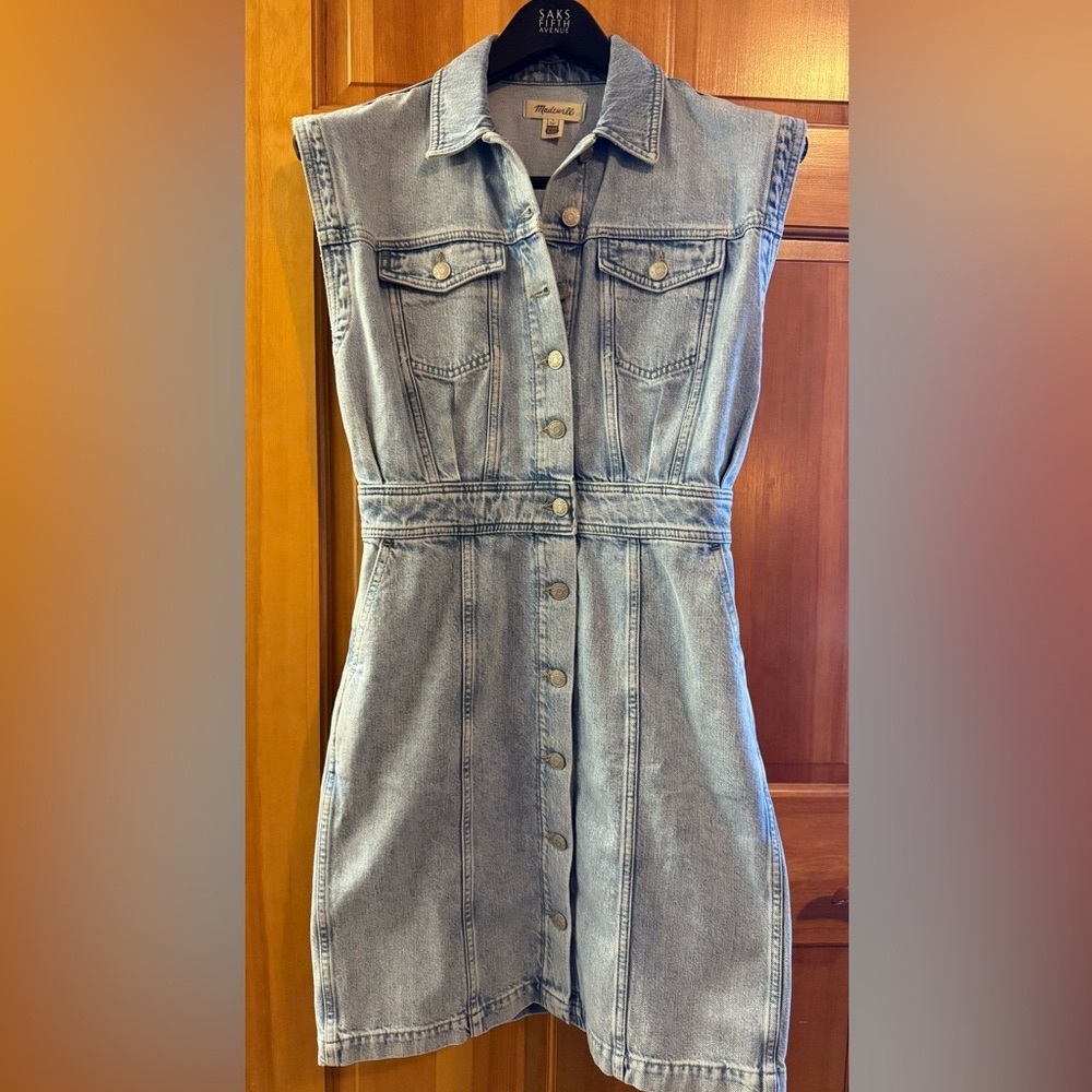 Madewell Denim dress NWT